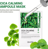 MEDIHEAL Cica Calming Ampoule Mask (10 PCs) - Kiyoko Beauty