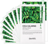 MEDIHEAL Cica Calming Ampoule Mask (10 PCs) - Kiyoko Beauty