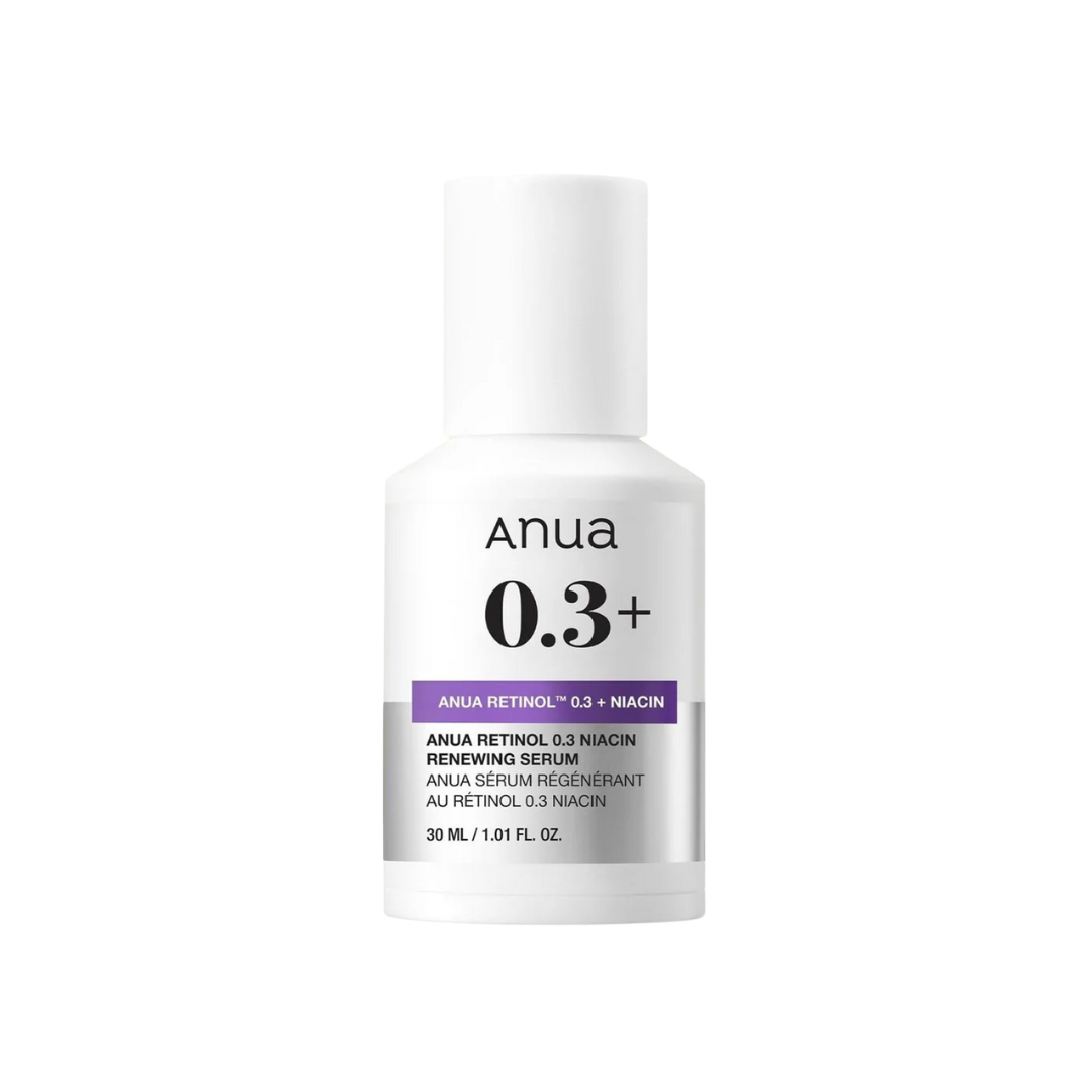 ANUA RETIONAL 0.3 NIACIN RENEWING SER×20 Nano Retinol™ 0.3% + Niacin Renewing Serum