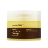 Eqqualberry Collagen Glow Up Gel Toner Pad (60pcs)