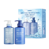 KUNDAL Airy Volume Hyaluron Hair Care Set (2x300ml) - Kiyoko Beauty