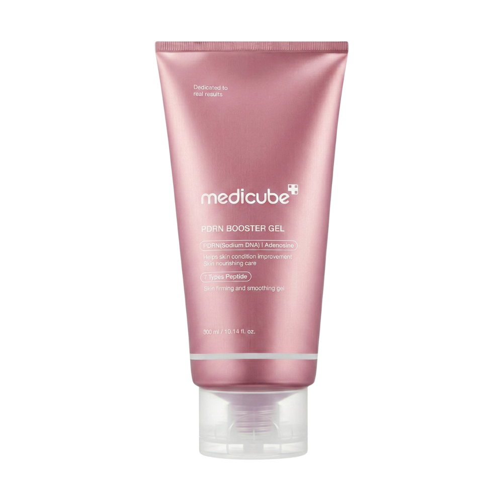 Medicube pdrn booster gel benefits for lifting and hydration