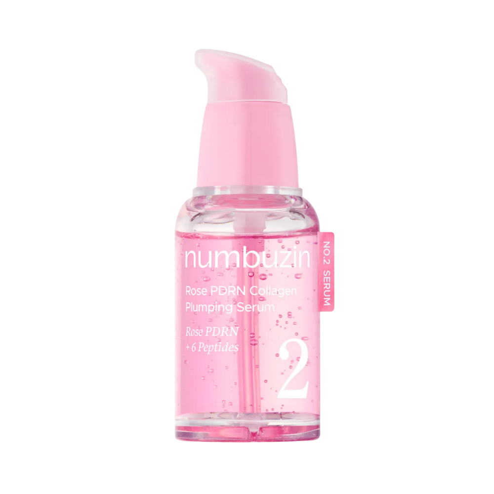Numbuzin No.2 Rose PDRN Collagen Plumping Serum (30ml) | Kiyoko Beauty