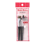 ROSY ROSA Eyebrow Brush Set - Mini (3pcs)