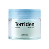 TORRIDEN Dive-In Low Molecular Hyaluronic Acid Multi-Pad (80pcs) - Kiyoko Beauty