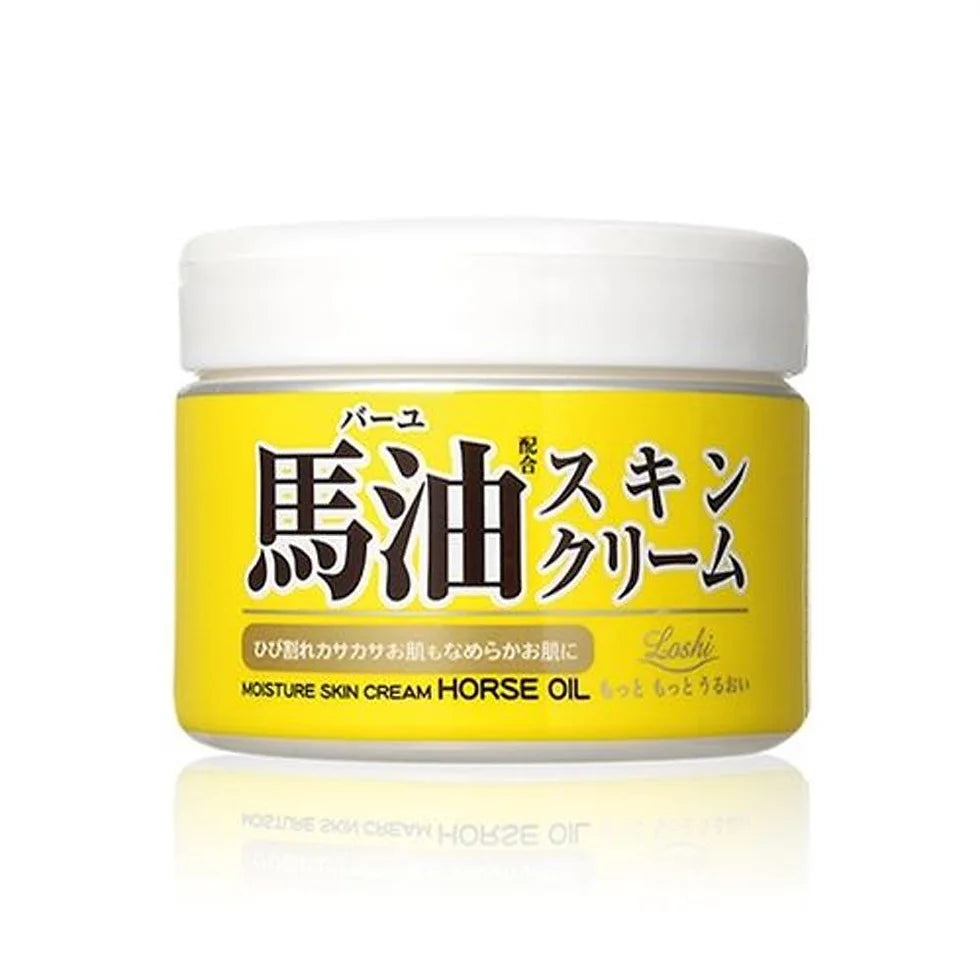 LOSHI Horse Oil Moisture Skin Cream (220g) | Kiyoko