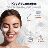 PUREDERM Collagen Eye Zone Mask (15 pairs) - Kiyoko Beauty