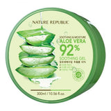 NATURE REPUBLIC Aloe Vera 92% Soothing Gel Tub (300ml) - Kiyoko Beauty