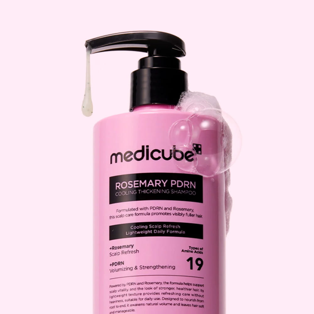 Medicube Rosemary PDRN Cooling Thickening Shampoo (400ml)