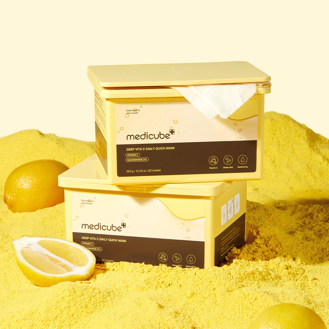 Medicube Deep Vita C Daily Quick Mask (30 PCs) - Kiyoko Beauty