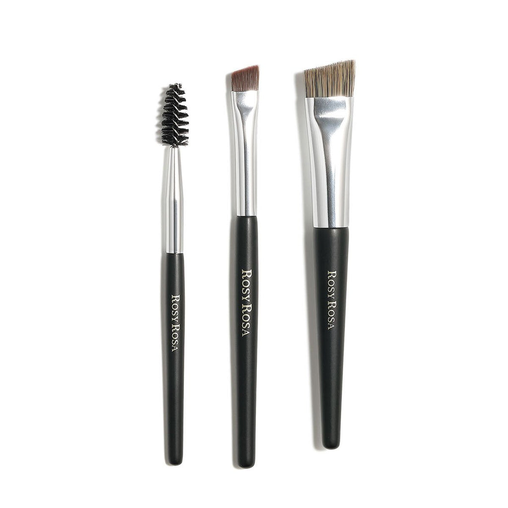 ROSY ROSA Eyebrow Brush Set - Mini (3pcs)