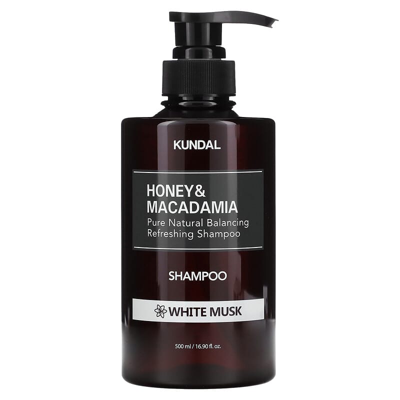 KUNDAL Honey & Macadamia Shampoo (500ml) - Kiyoko Beauty