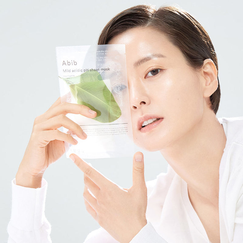 Abib Mild Acidic pH Sheet Mask Heartleaf Fit