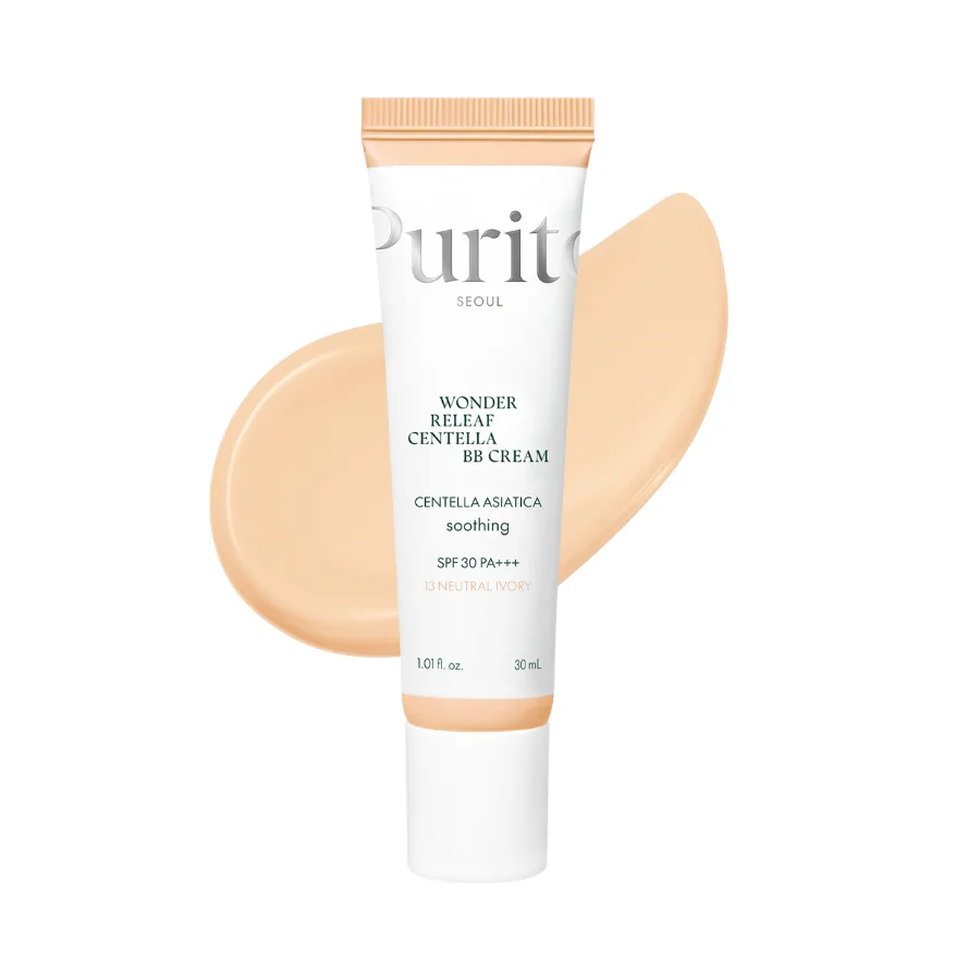 PURITO Wonder Releaf Centella BB Cream SPF 30 PA+++ (30ml) - Kiyoko Beauty