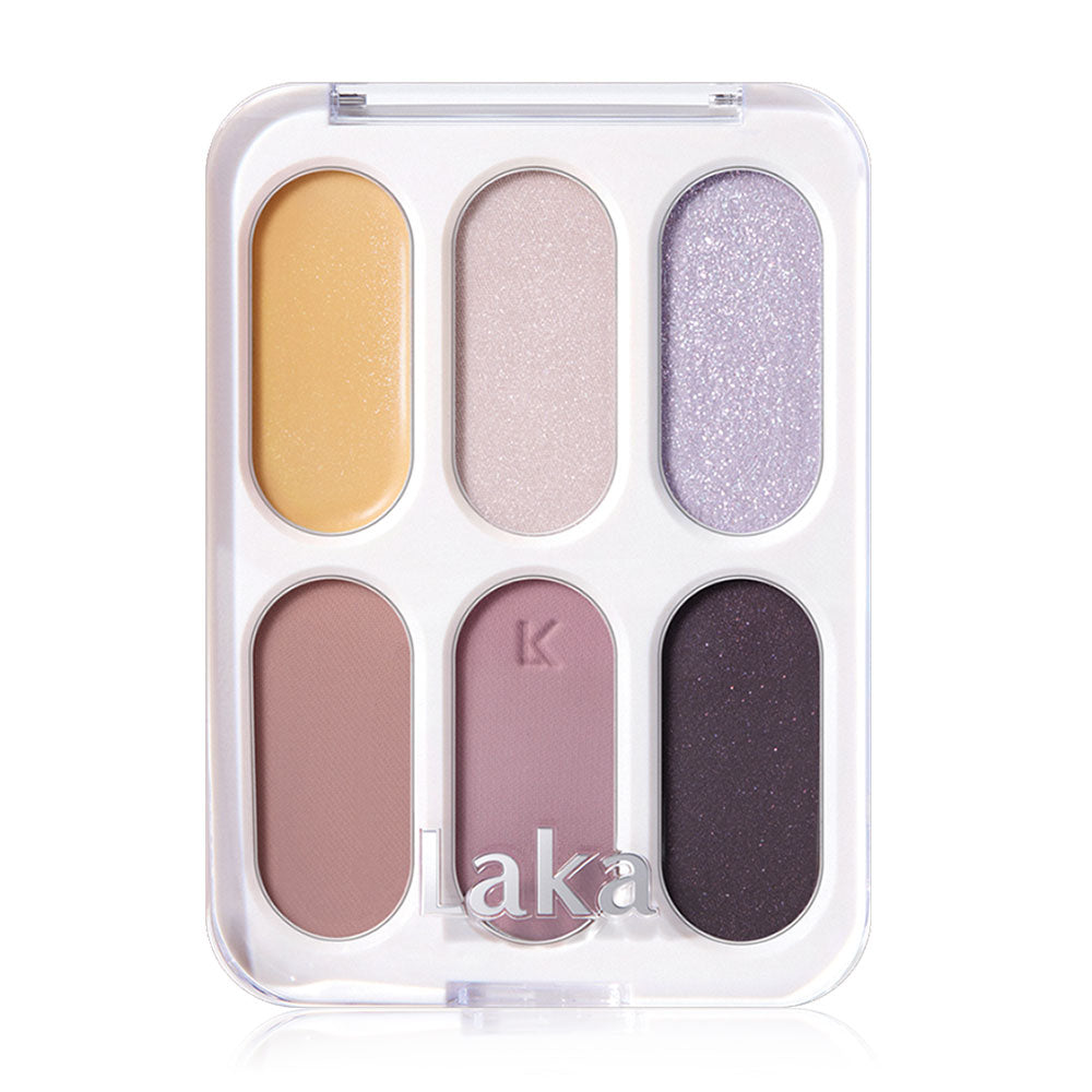 LAKA Forever 6 Eye Palette (6.2g) - Kiyoko Beauty