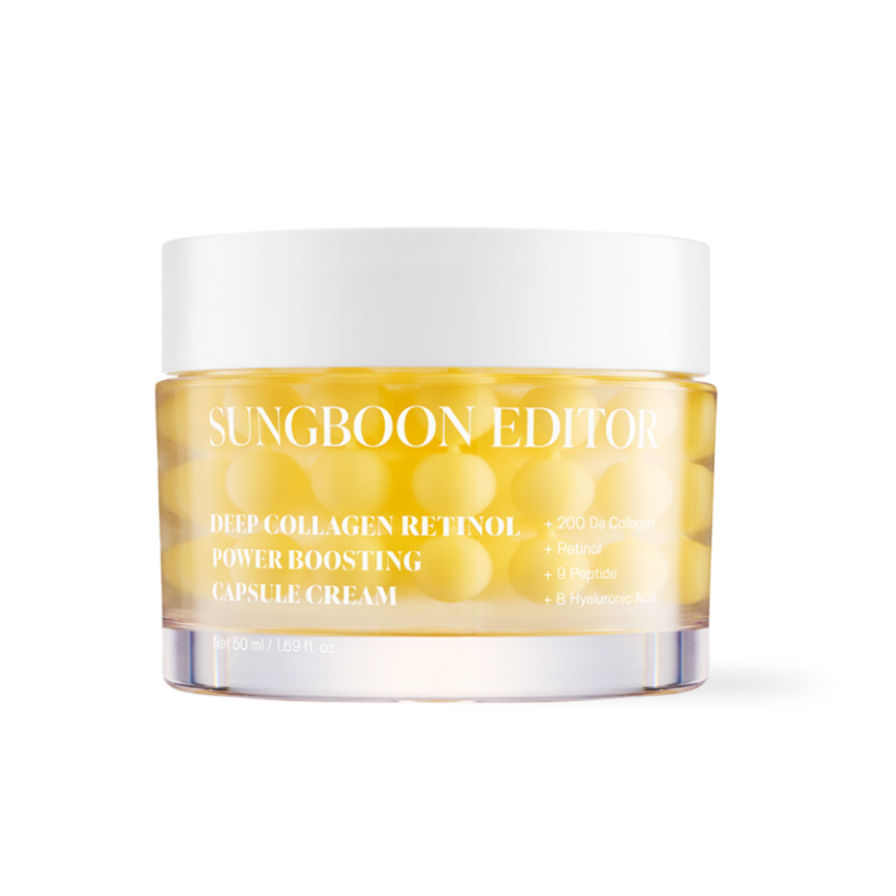 Sungboon Editor Deep Collagen Retinol Power Boosting Capsule Cream (50ml)