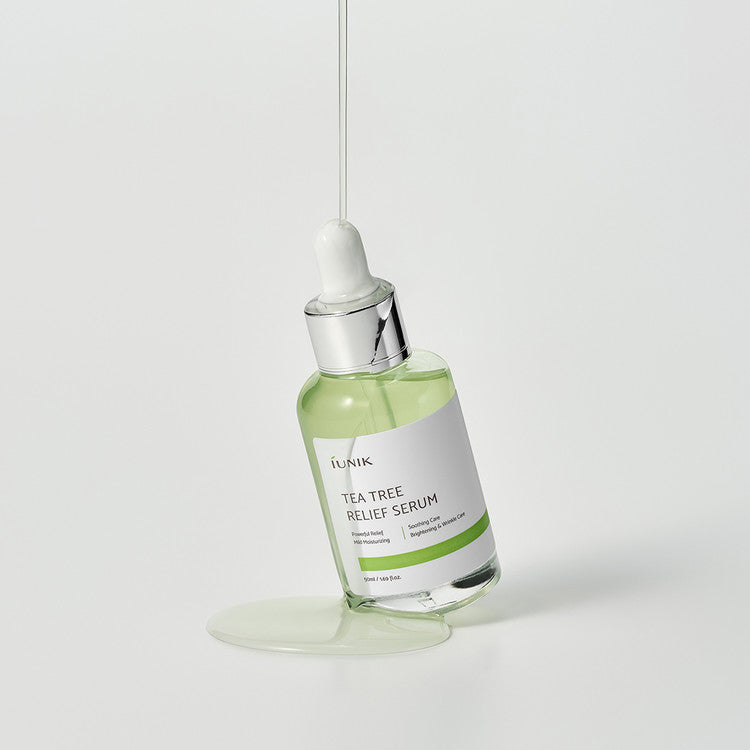 iUNIK Tea Tree Relief Serum (50ml) - Kiyoko Beauty