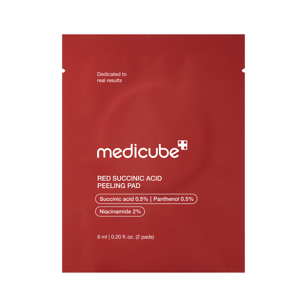 Medicube Red Succinic Acid Peeling Pad - Kiyoko Beauty