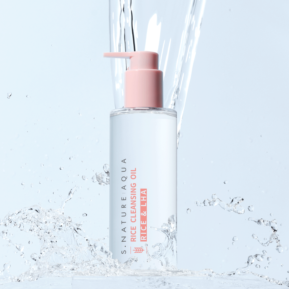 S.NATURE Aqua Rice Cleansing Oil (200ml) - Kiyoko Beauty