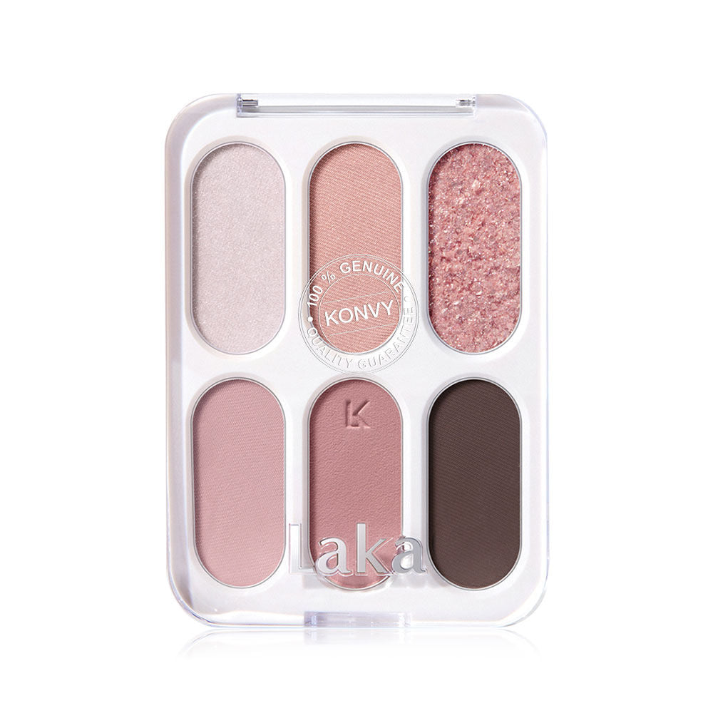 LAKA Forever 6 Eye Palette (6.2g) - Kiyoko Beauty