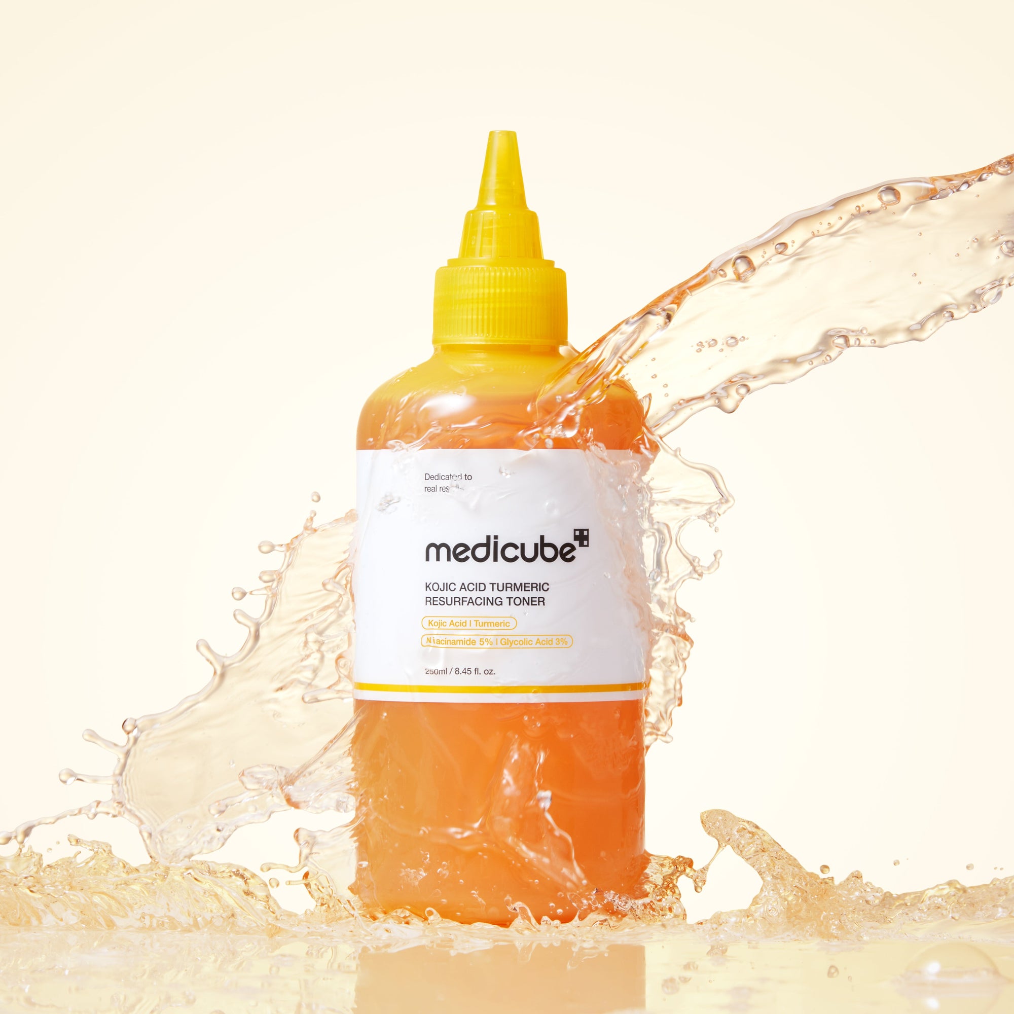 Medicube Kojic Acid Turmeric Resurfacing Toner (250ml) - Kiyoko Beauty