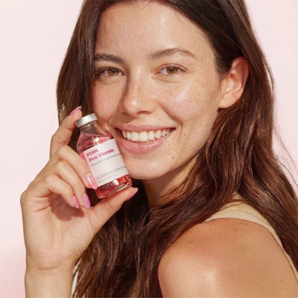 Sungboon Editor PDRN Pink Vitamin Glow Boosting Ampoule (40ml)