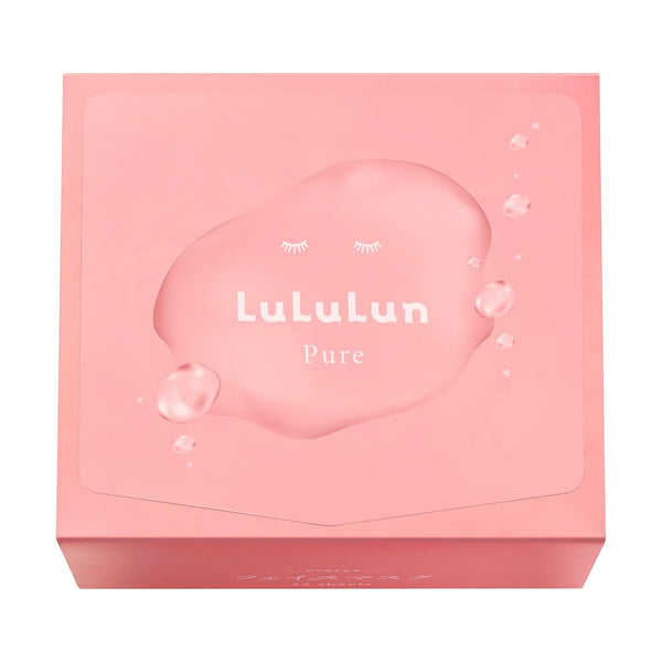 LULULUN Pure Everys Pink Face Mask (32 PCs) - Kiyoko Beauty