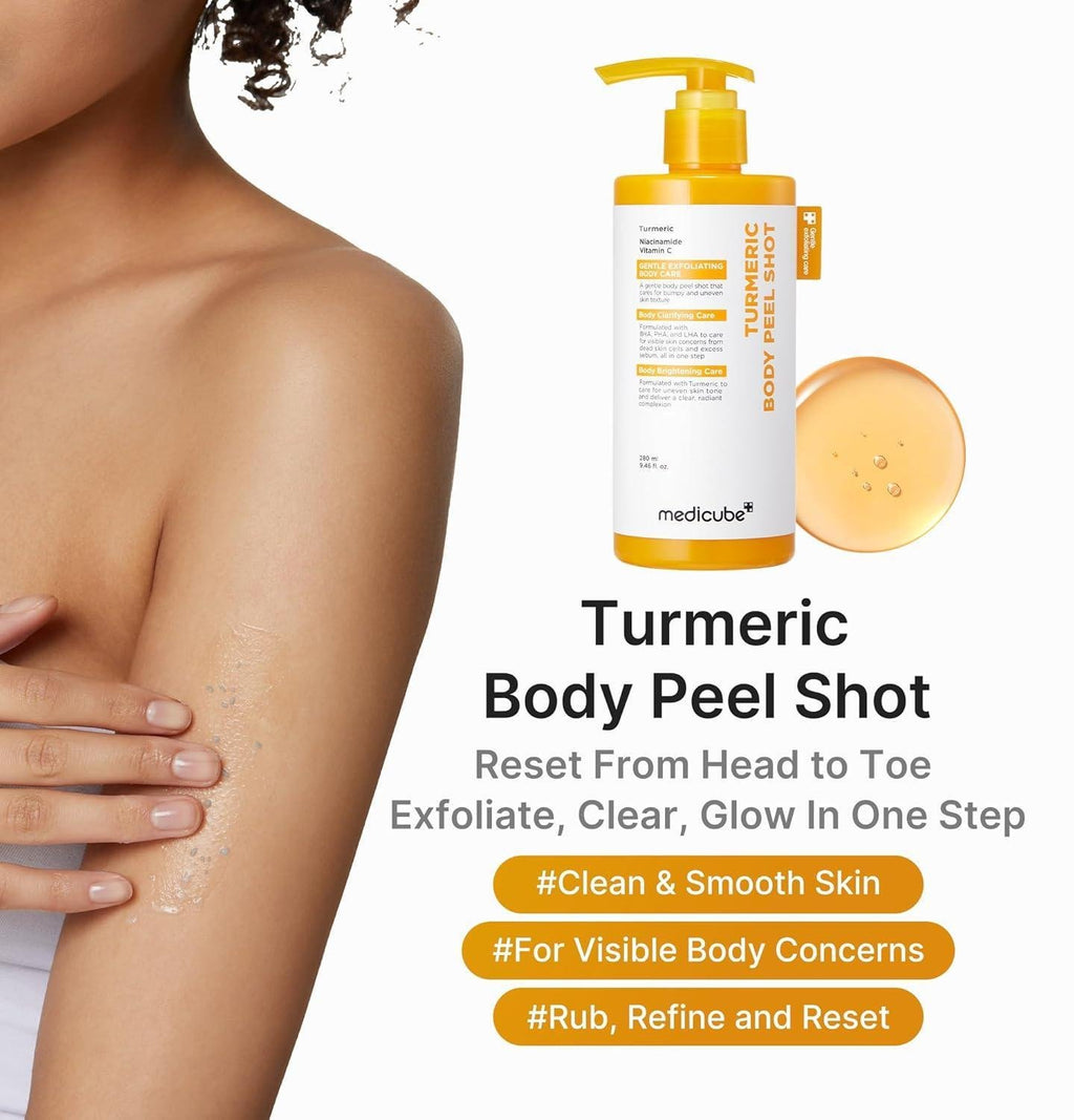 Medicube Kojic Acid Turmeric Body Peel Shot (280ml)