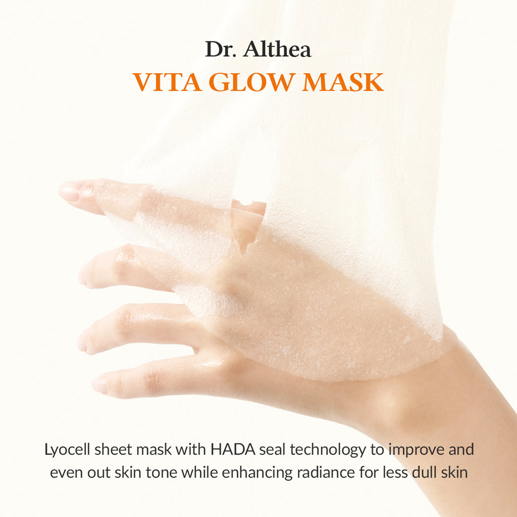 Dr. Althea Vita Glow Mask (4 PCs) - Kiyoko Beauty