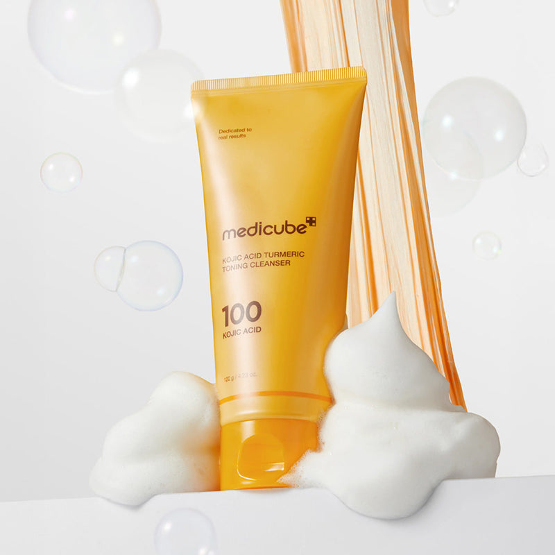 Medicube Kojic Acid Turmeric Toning Cleanser (120g)