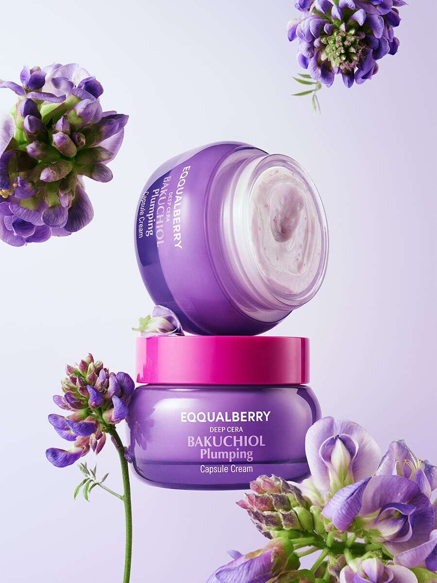 Eqqualberry Bakuchiol Plumping Capsule Cream (50ml) | Kiyoko Beauty