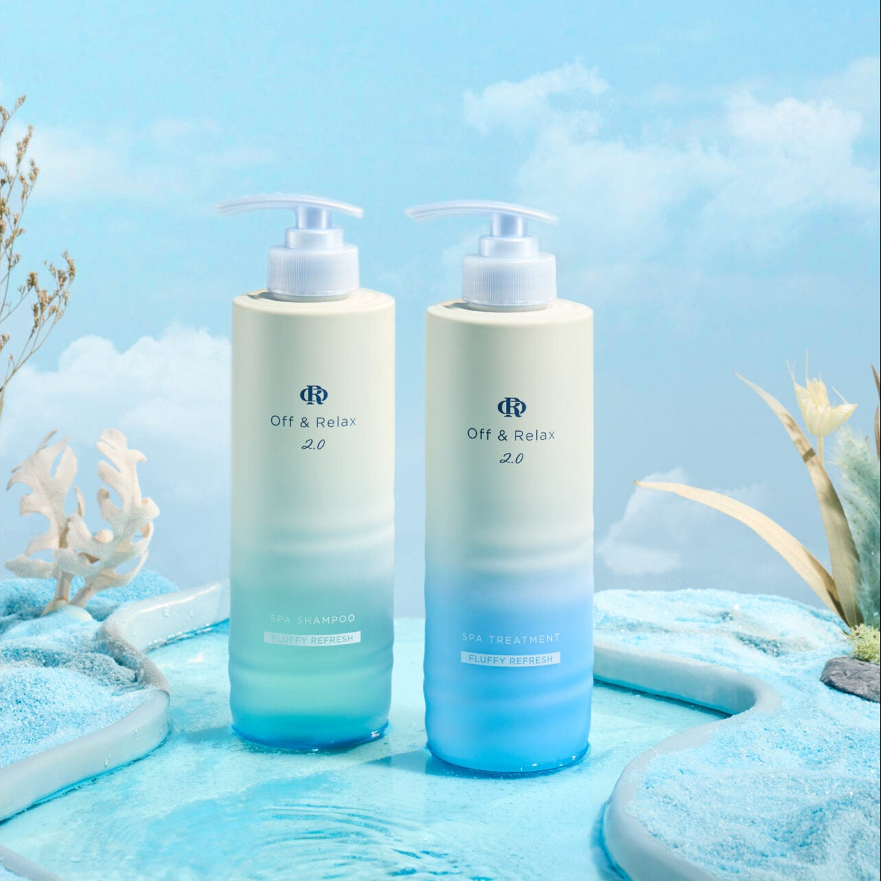 OFF & RELAX 2.0 Spa Shampoo Fluffy Refresh (460ml) | Kiyoko Beauty