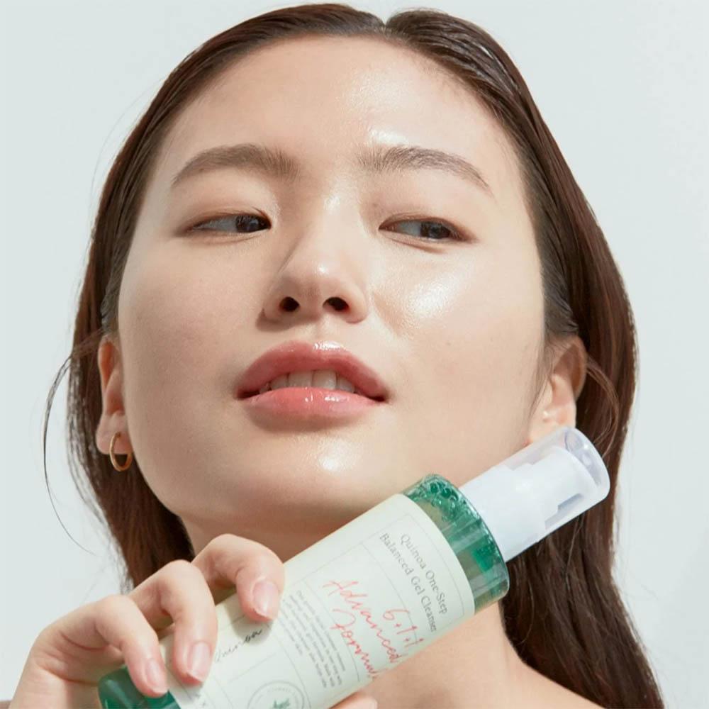 AXIS-Y Quinoa One-Step Balanced Gel Cleanser (180ml) - Kiyoko Beauty