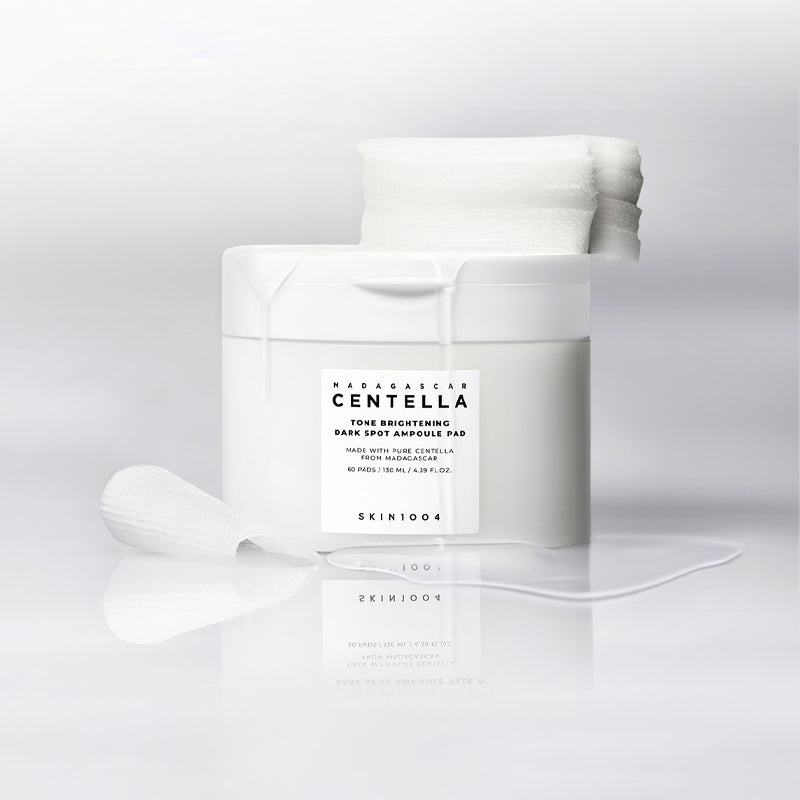 SKIN1004 Madagascar Centella Tone Brightening Dark Spot Ampoule Pad (60 pads) - Kiyoko Beauty