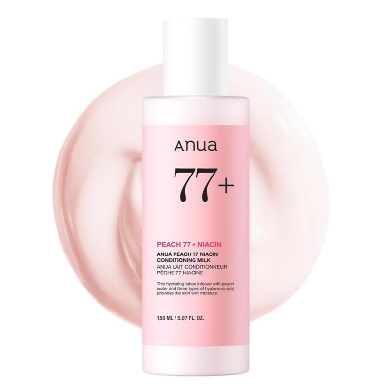 ANUA Peach 77% Niacin Conditioning Milk (150ml) - Kiyoko Beauty