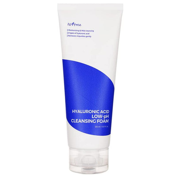 ISNTREE Hyaluronic Acid Low PH Cleansing Foam (150ml) - Kiyoko Beauty