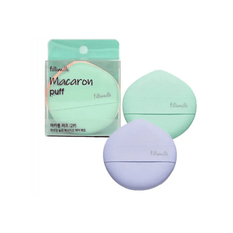 FILLIMILLI Macaron Puff (2pcs) - Kiyoko Beauty