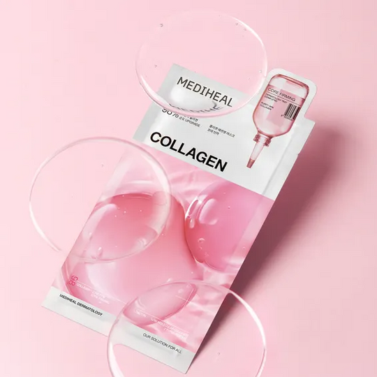 MEDIHEAL Collagen Essential Mask - Core Firming (10 PCs)