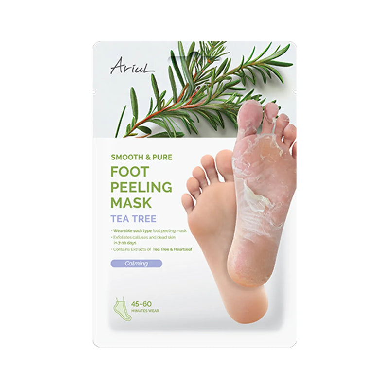 ARIUL Smooth & Pure Foot Mask Special Care Set Tea Tree & Aloe (2 Pairs)
