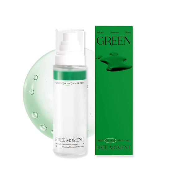 FREEMOMENT Green Calming Serum Mist (100ml) - Kiyoko Beauty