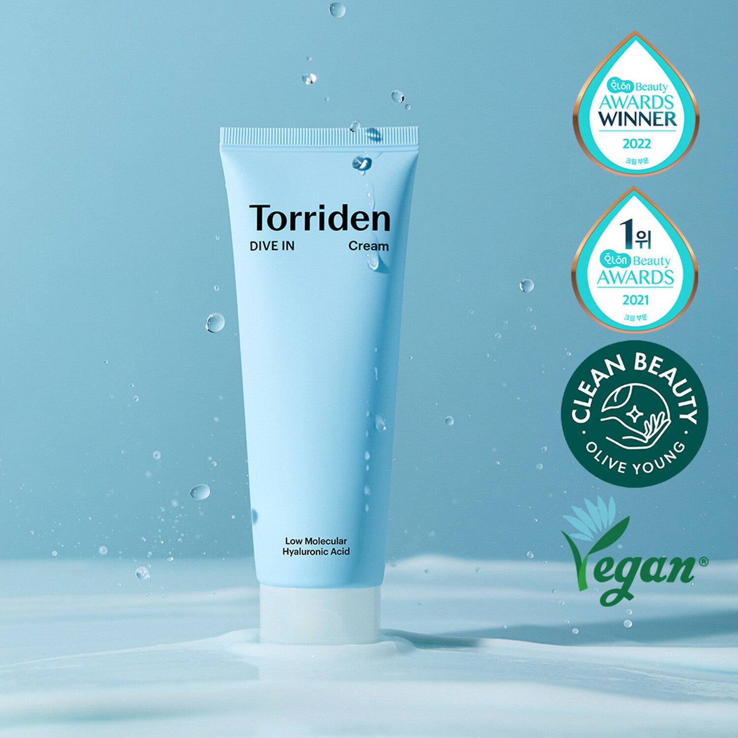 TORRIDEN Dive-In Low Molecular Hyaluronic Acid Cream (80ml) - Kiyoko Beauty