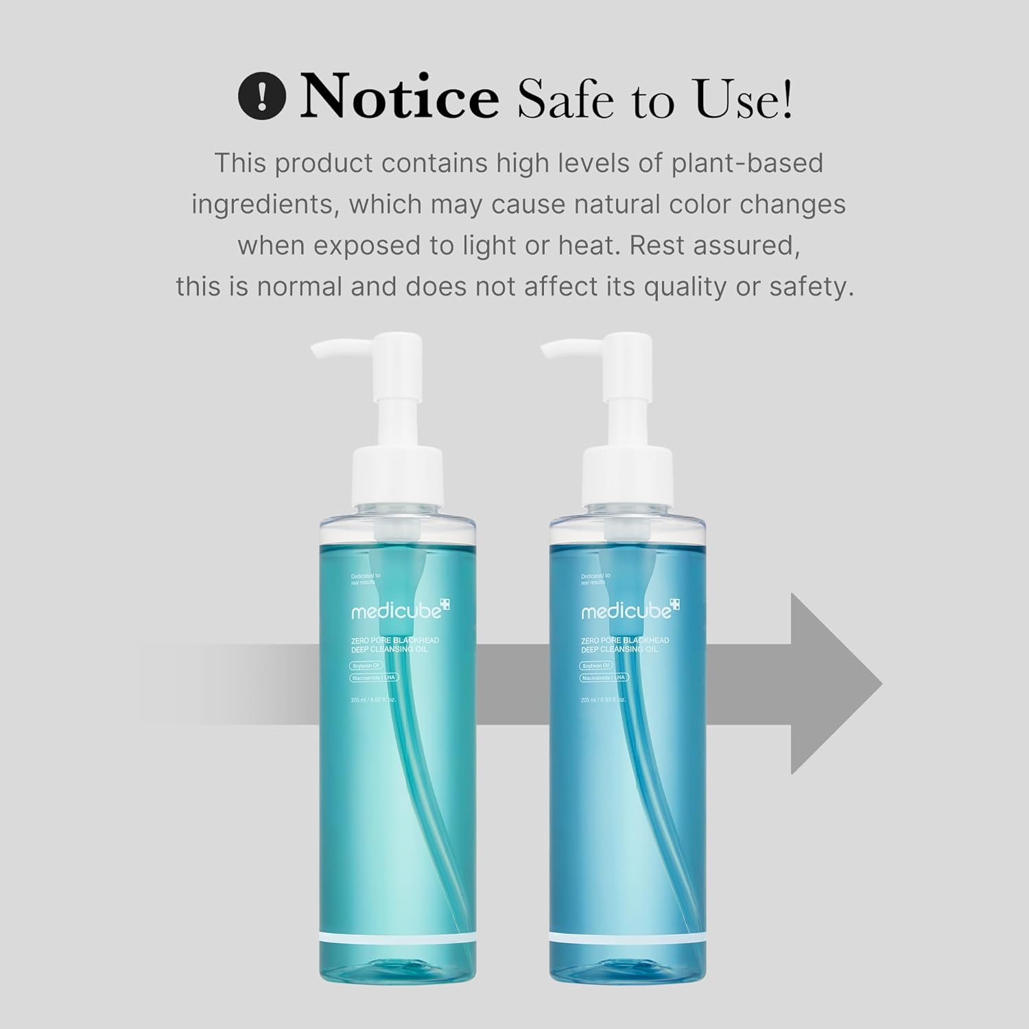 Medicube Zero Pore Blackhead Deep Cleansing Oil (205ml) - Kiyoko Beauty