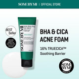 SOME BY MI AHA-BHA-PHA 30 Days Miracle Acne Clear Foam (100ml) - Kiyoko Beauty