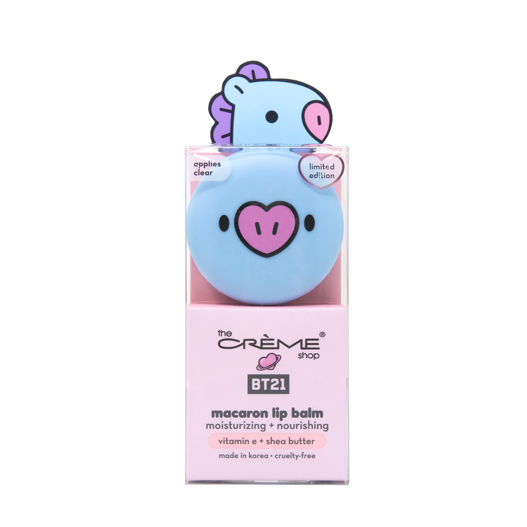 The Crème Shop x BT21 Baby Macaron Lip Balm (9g) - Kiyoko Beauty