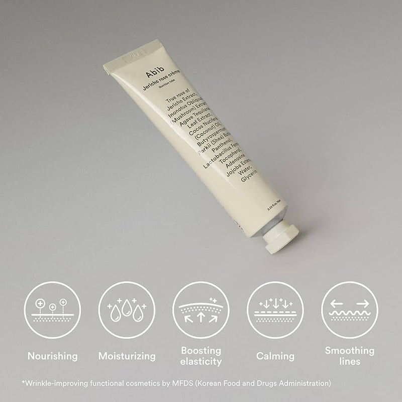 Abib Jericho Rose Crème Nutrition Tube (75ml) - Kiyoko Beauty