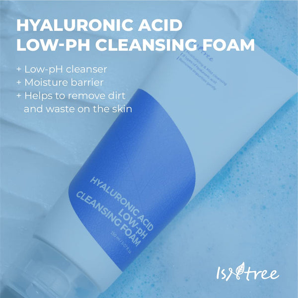 ISNTREE Hyaluronic Acid Low PH Cleansing Foam (150ml)