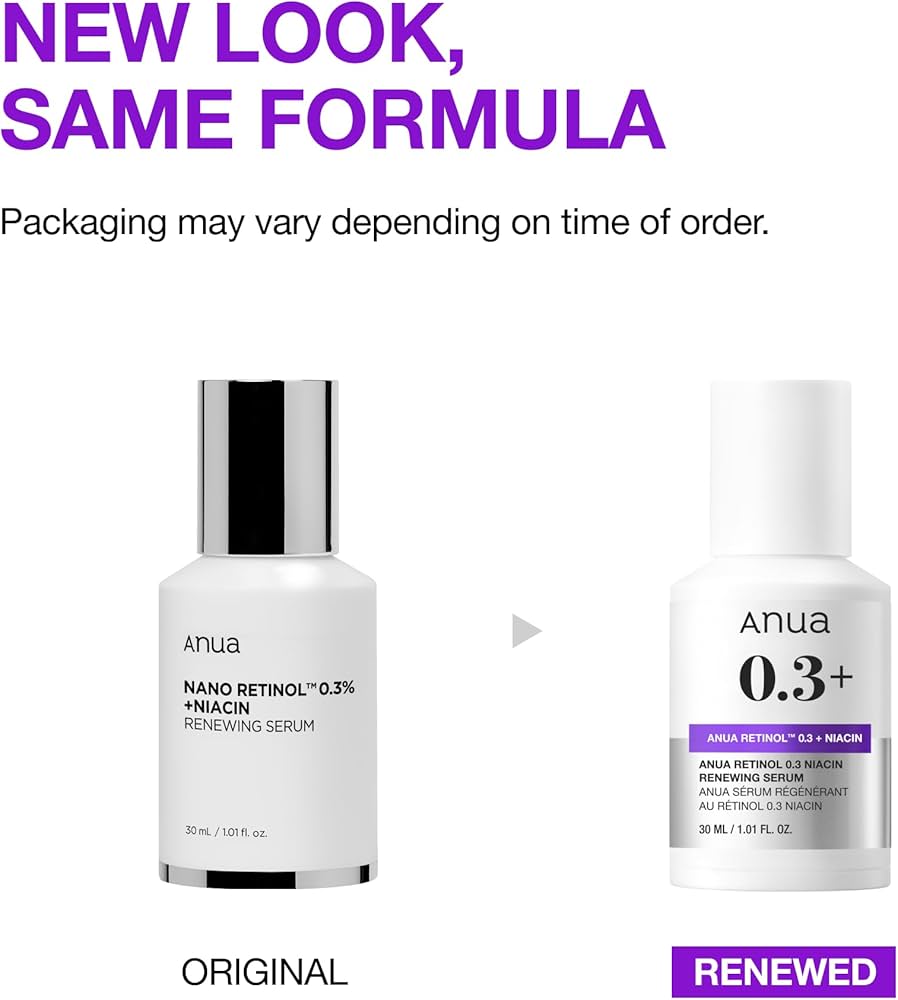 ANUA Nano Retinol 0.3% + Niacin Renewing Serum (30ml) | Kiyoko