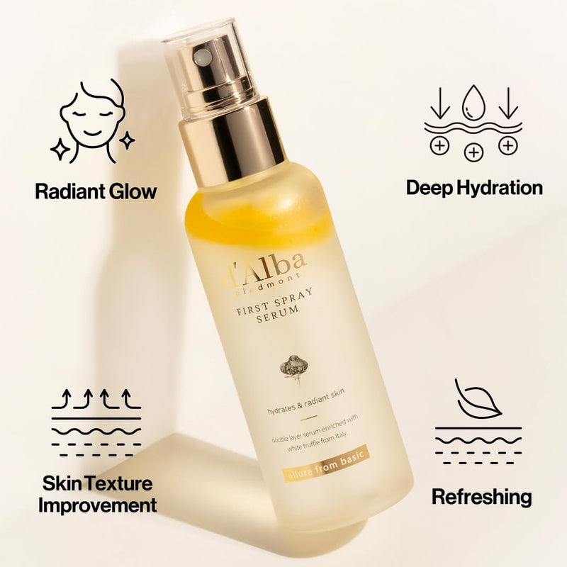 d'Alba White Truffle Vegan First Spray Serum (100ml)