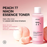 ANUA Peach 77% Niacin Essence Toner (250ml) - Kiyoko Beauty