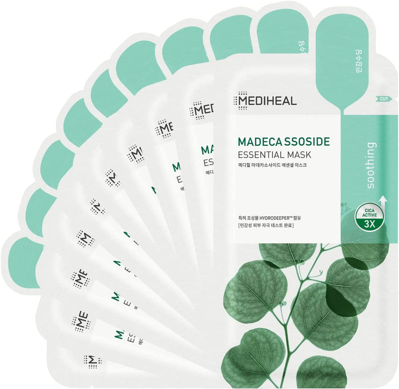 MEDIHEAL Madecassoside Essential Mask (10pcs)